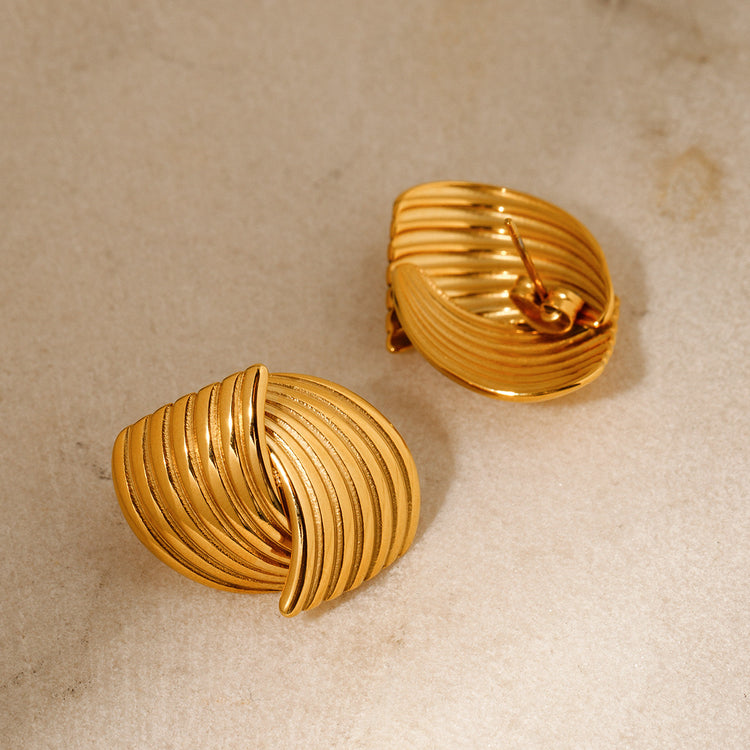 S GOLD EARRINGS