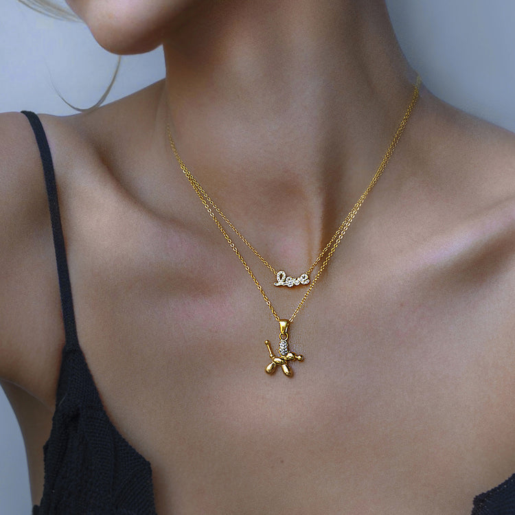 LOVE GOLD NECKLACE