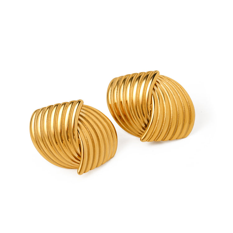 S GOLD EARRINGS