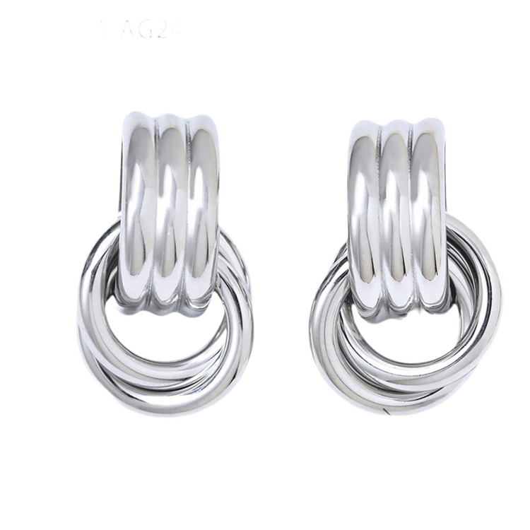 ETERNITY STAINLESS EARRINGS