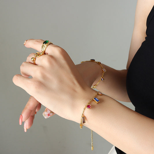 RAINBOW GOLD BRACELET