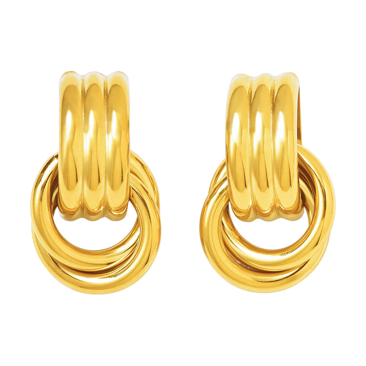 ENTERNITY GOLD EARRINGS