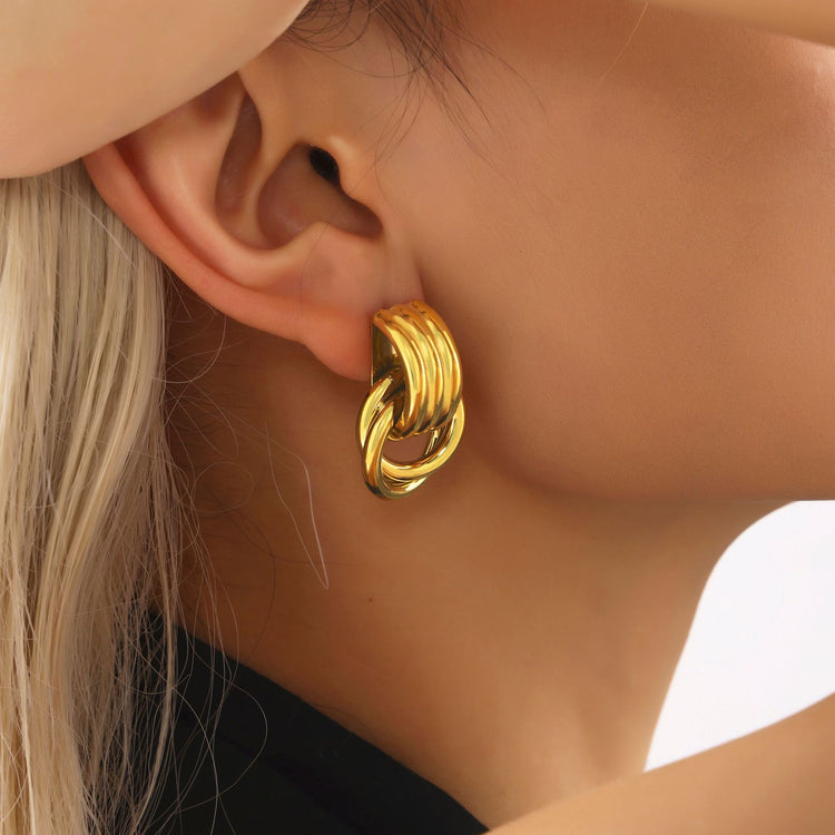 ENTERNITY GOLD EARRINGS