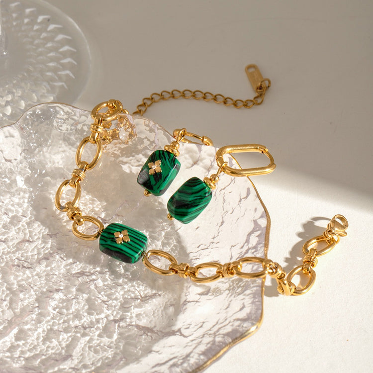 EMERALD STAR BRACELET