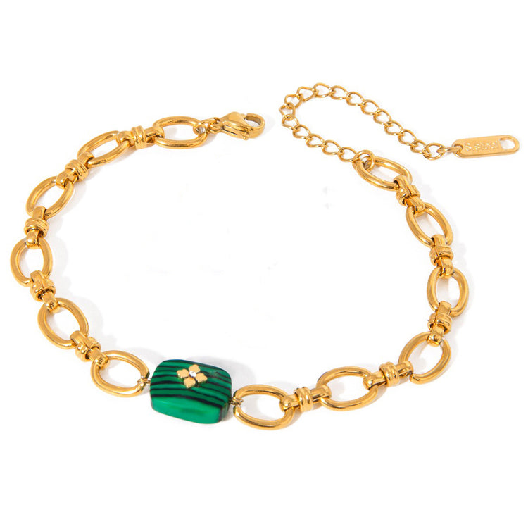 EMERALD STAR BRACELET