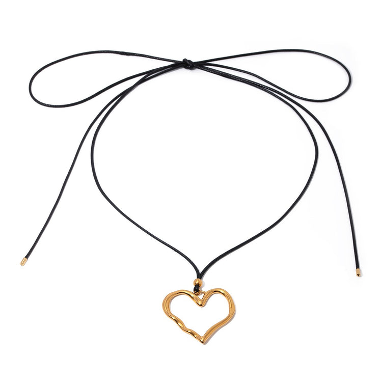 GOLD HEART NECKLACE