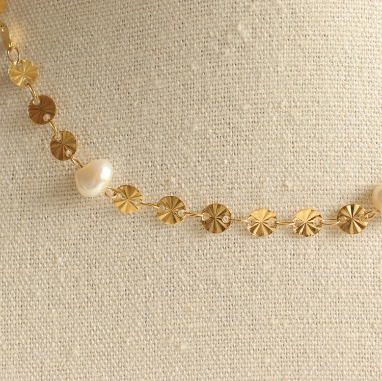 SUN RADIANT PEARL NECKLACE