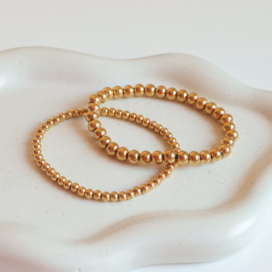 BEADS GOLD BRACELET