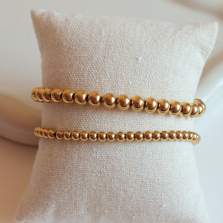 BEADS GOLD BRACELET