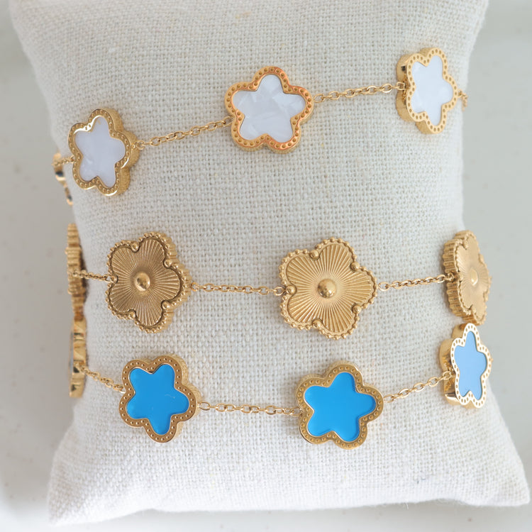 FIVE FLOWER BRACELET