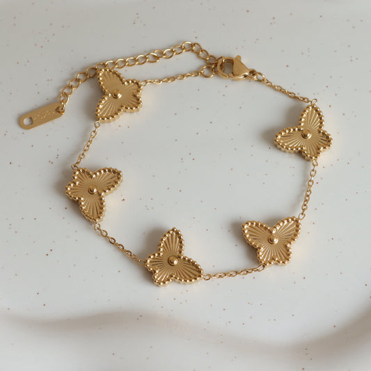 BUTTERFLY GOLD BRACELET