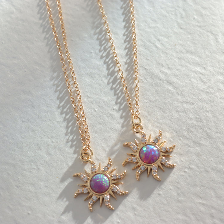 SUN BURST NECKLACE