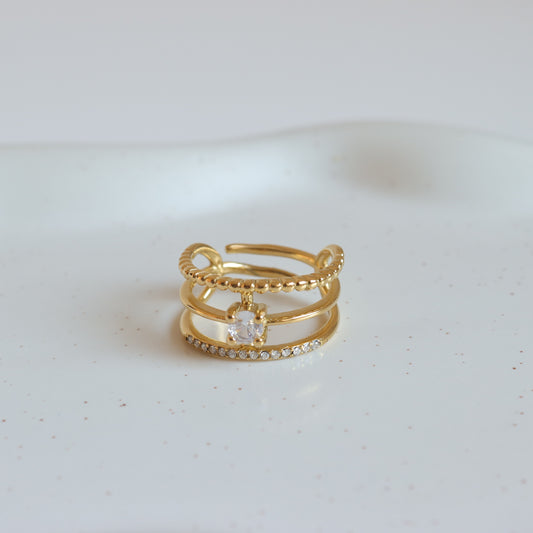 GOLD STRIP RING