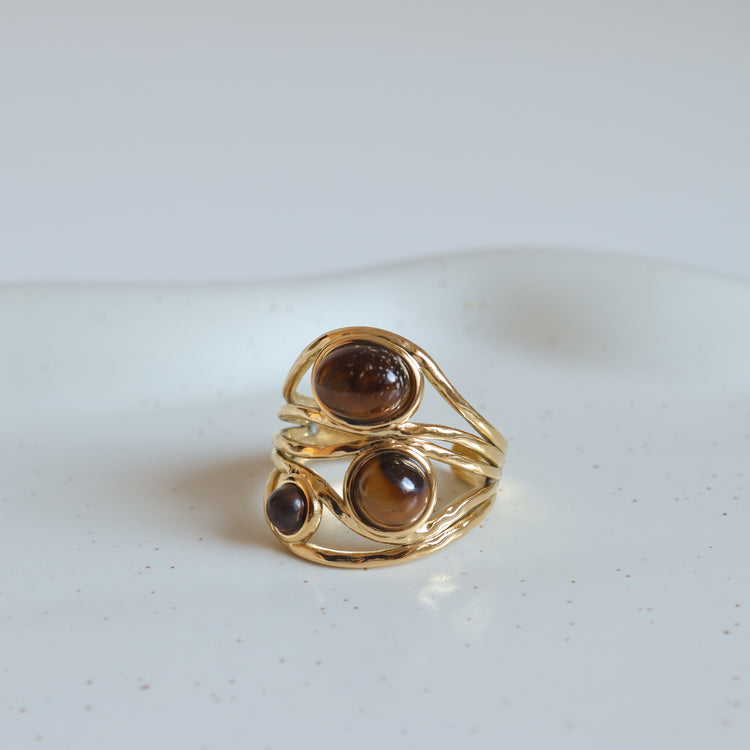 HAZEL GOLD RING