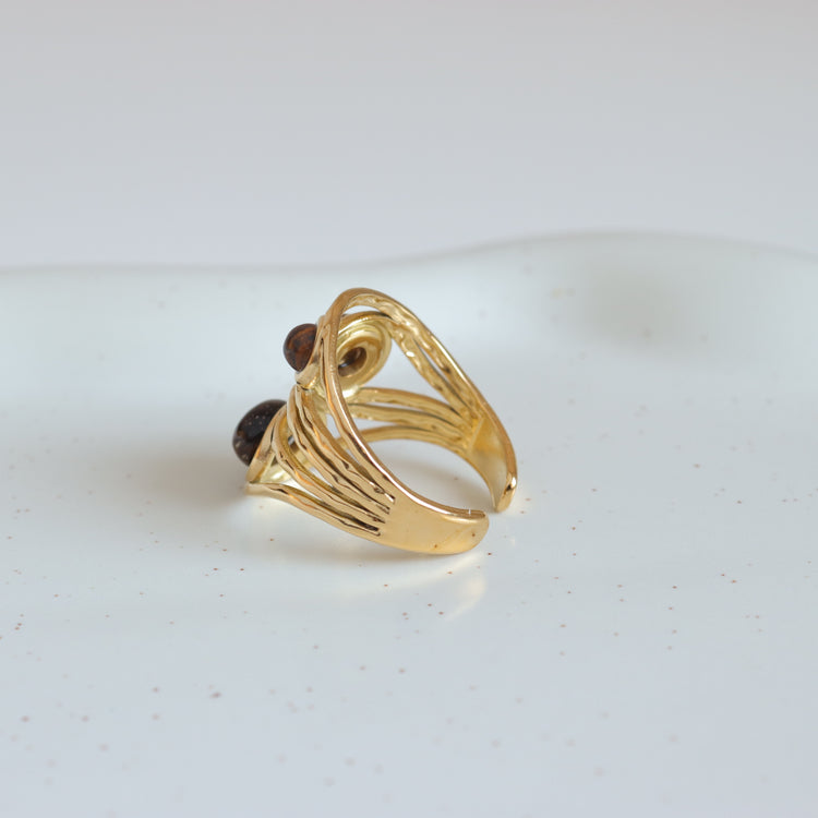 HAZEL GOLD RING