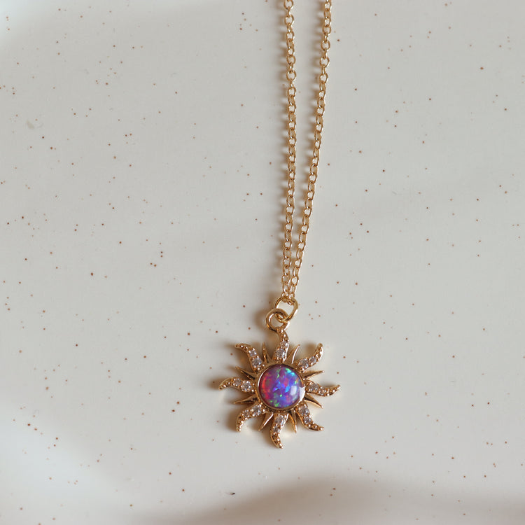 SUN BURST NECKLACE