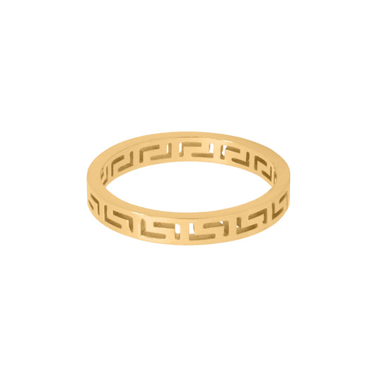 GREEK STACKING RING